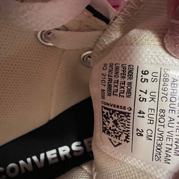 Womens Converse Chuck Taylor All Star Hi Move Platform Sneaker - Black - Picture 2 of 5